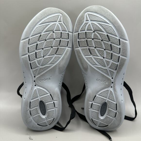 Women's Crocs LiteRide 360 Pacer Sneakers Shoes Black Size 5 US **EXCELLENT** - Picture 9 of 9